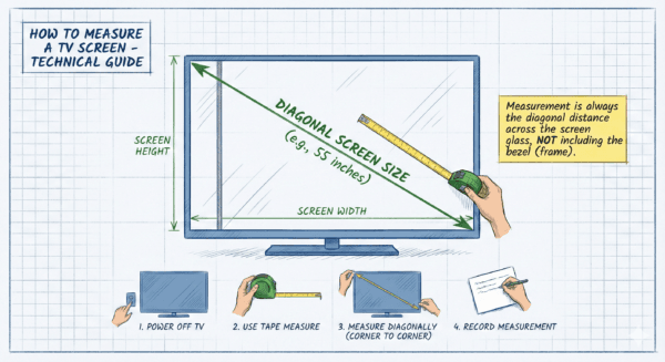 40" Inch LED/LCD TV Dust Cover