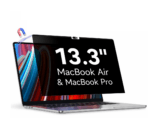 Blufury® - 13.3 Inch Magnetic Privacy Screen Filter for MacBook | 2-in-1 Anti-Spy & Blue Light Reduction | Removable