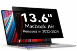 Blufury® - 13.6 Inch Magnetic Privacy Screen Filter for MacBook | 2-in-1 Anti-Spy & Blue Light Reduction | Removable