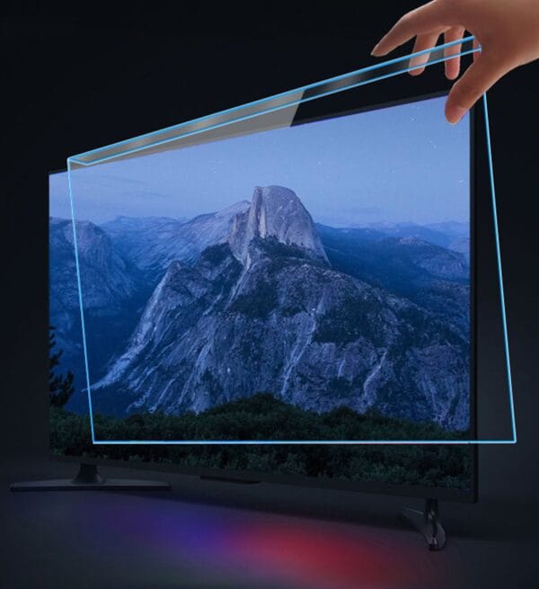 Blufury® - 43 Inch TV Blue Light Filter Screen Protector | 2MM Optical Grade Acrylic | SGS Certified Anti-Glare Eye Protection Panel