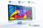 Blufury® - 43 Inch TV Blue Light Filter Screen Protector | 2MM Optical Grade Acrylic | SGS Certified Anti-Glare Eye Protection Panel