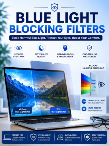 Blufury Blue Lock Blue Light Blocking Filters