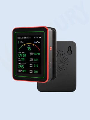 Blufury AirSense 15 Pro smart air quality monitor with App Support