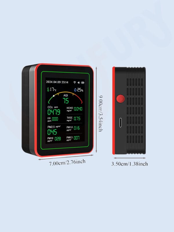 Blufury AirSense 15 Pro - WiFi Smart AQI Monitor | BLFMT15