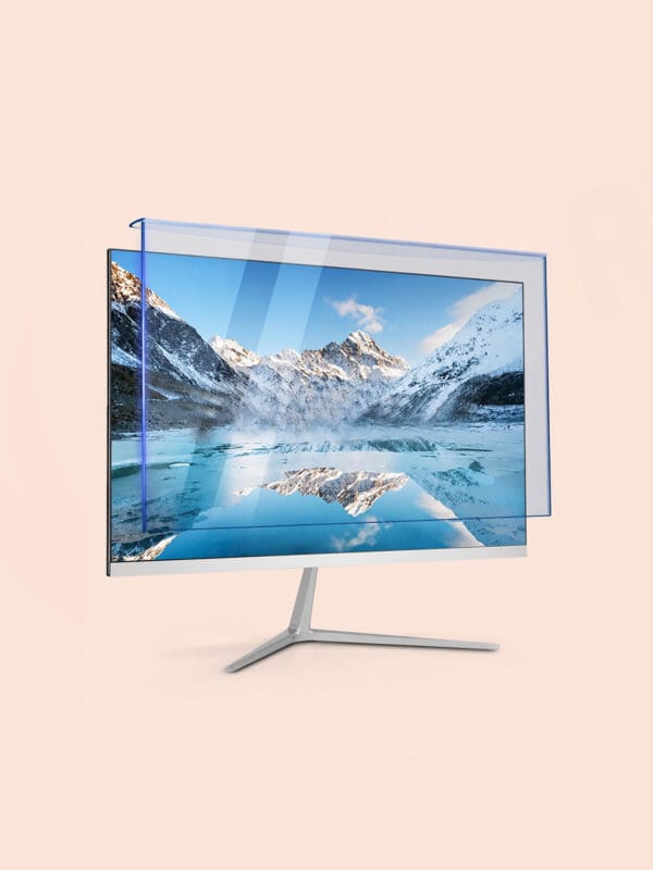 Blufury 24 Inch Blue-Lock Anti-Glare Acrylic SGS Certified Monitor Screen Filter