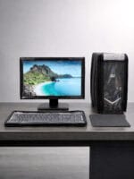Blufury 18.5 Inch Computer Dust Cover Set for Monitor, CPU & Keyboard