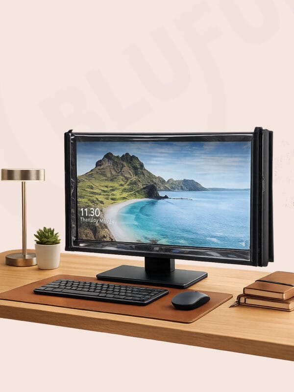 Blufury 19 Inch Monitor Dust Cover for LED & LCD Screens